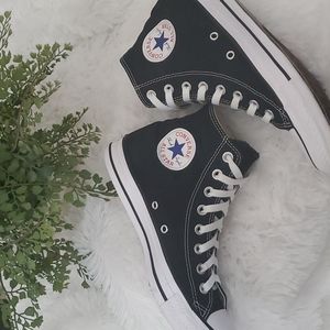 All Star Converse Black Chuck Taylors women's 9